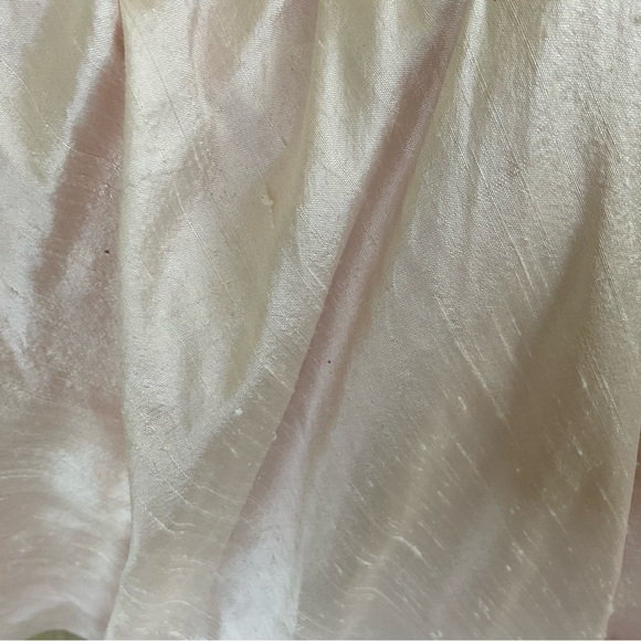 Vtg. Jonathan Tait Silk Doll Core Dress Pink w Sequins Tafatta , Bow size 12 - Picture 6 of 11